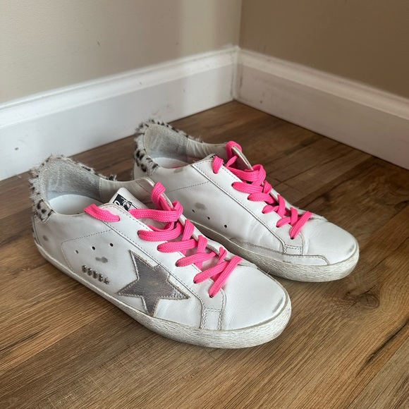 Golden Goose Deluxe Brand Super-Star Sneakers. Size 38 - Picture 4 of 9